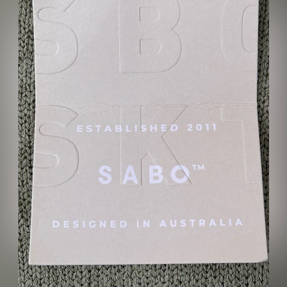 Sabo Brand Women’s Shari Knit Dress Sage Tie Front‎ Size Small - Picture 4 of 10